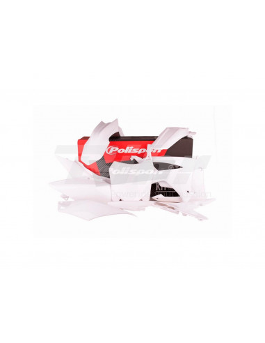 Honda CRF250R - Kit de Plásticos MX Branco - Modelos 2014-17 Polisport 90561