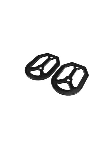 Base de silicone do apoio para os pés Pro-Bite Preto (2 unidades) Apico FPPSILICONB