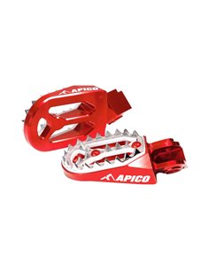 Apoio para os pés Pro-bite CR125 / 250 (02-07) CRF250 / X (04-20) CRF450 / X (02-20) Apico Vermelho FPROCR/CRFRD