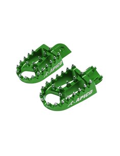 Footpeg Xtreme KXF250 (06-20) KXF450 (07-20) Apico Green FPXKXFGR