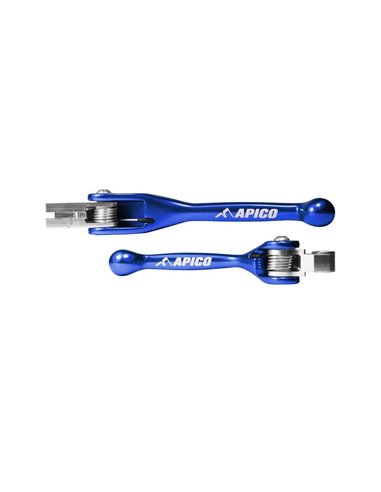 Articulated lever kit SX / SX-F / EXC / EXC-F250-450 (14-20) SX125-150 (16-20) Apico BLUE FLEXIKTM7BL