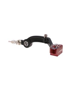 Pedal de Fre forjat Trial PRO (09-18) Negre / Vermell Apico BPF601R