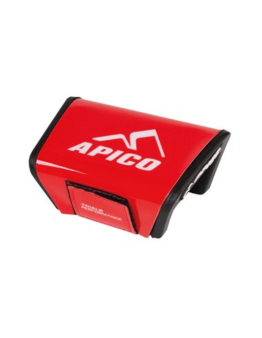 Trial Performance Handlebar Protector Apico Red BARPADT1RD
