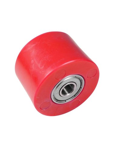 Rodillo Cadena Universal 42mm, Rojo Apico ROLLER42R