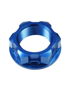 Tuerca Dirección HONDA/SUZUKI/YAMAHA 20 Azul Apico SSNUT2BL