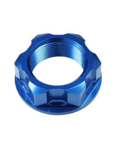Steering NutYAMAHA / SUZUKI / KAWASAKI YZ / RM / KX65-8520 Apico Blue SSNUT3BL