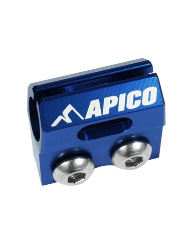 Kawasaki / Suzuki Apico Blue Brake Hose Clamp BHCKAWBL