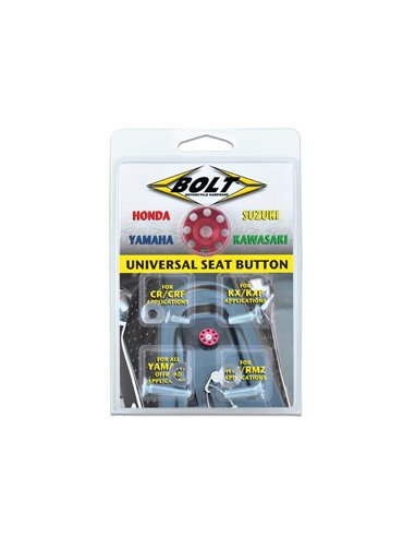 Kit Fijación Asiento Anodizado para motos Japonesas Bolt BMH-SB