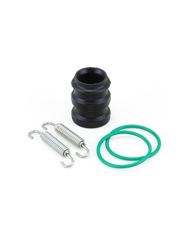 Kit Juntas Escape KTM2T 125-150(00-20)(junta silicona +2 tóricas +2 muell Bolt EU.EX.105-150cc
