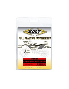 Kit Sujeción Plásticos CR125(91-92) CR250(90-91) Bolt HON-9092102