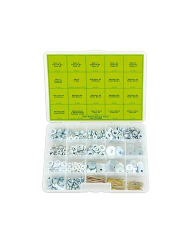 Kit Taller Tuercas, Arandelas y Clips Bolt SVCNWSC