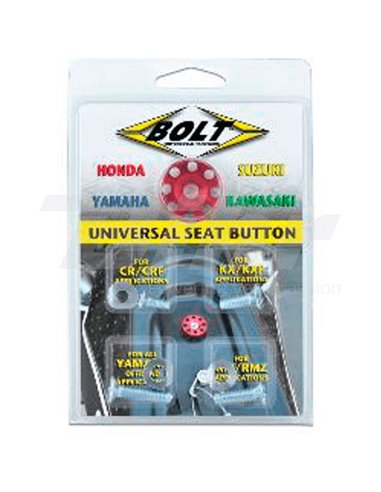 Kit Fijación Asiento Anodizado para motos Japonesas Bolt BMH-SB