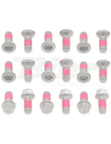 Bolt SUZ RM125 / 250 brake disc bolt kit for front and rear disc