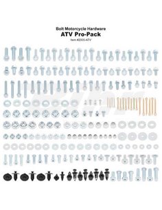 Pack de tornillería Bolt PRO para ATV & UTV Bolt 2005-ATV