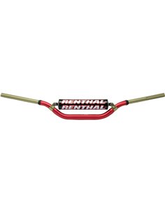 Guidon Renthal Twinwall 999 Rouge 999-01-RD-07-185