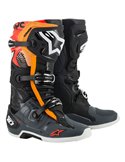 Bottes Motocross Alpinestars Tech 10 Noir / Gris / Orange 8
