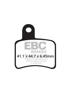 Brake Pad Fa Series Organic EBC FA403