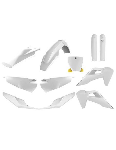 Husqvarna TC,FC - Kit de Plásticos Branco - Modelos 2019-21 Polisport 91020
