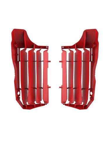 Honda CRF250R - Radiator Louvers Red - 2020-21 Models Polisport 8474100002