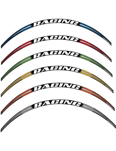 Autocollants de jante Kit prédécoupé 5026 Jaune PRO GRIP PZ5026GI16