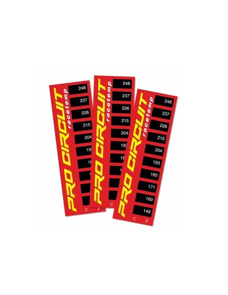 Adhesiu Indicador Temperatura Pro Circuit Pack de 3