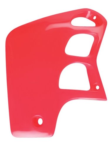Ufo Tampas de radiador ESQUERDA UFO Honda CR 500 1989-2001 Red / DEIXOU ESQUERDA