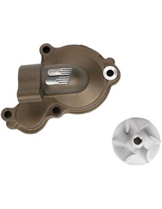 Kit de hélice e tampa da bomba de água Boyesen Aluminum Magnesium Supercooler WPK-38M