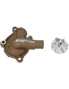 Boyesen Blue Supercooler Kit d'hélice et de capuchon de pompe à eau ALUMINUM MAGNESIUM WPK-07AM