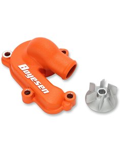 Kit de tapa y hélice de bomba de agua Supercooler Boyesen color naranja WPK44AO