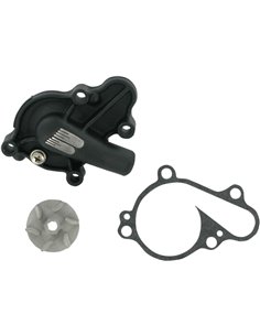 Boyesen Blue Supercooler Kit d'hélice et de capuchon de pompe à eau ALUMINUM BLACK WPK-31B