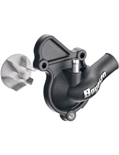 Boyesen Blue Supercooler Kit d'hélice et de capuchon de pompe à eau ALUMINUM BLACK WPK-18B