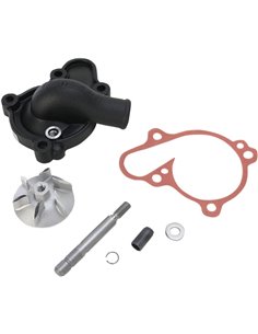 WATER PUMP COVER & IMPELLER KIT SUPERCOOLER ALUMINUM SILVER BOYESEN WPK31AB