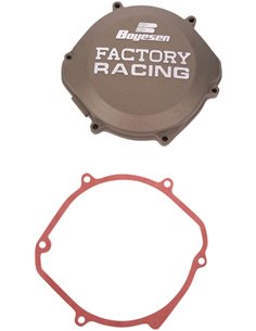 CLUTCH COVER FACTORY RACING ALUMINUM REPLACEMENT MAGNESIUM BOYESEN CC-02M