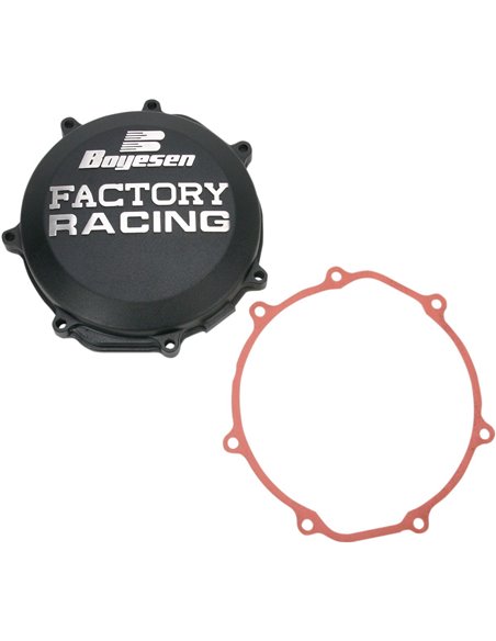Tapa de embrague Boyesen Factory Racing color magnesio CC38CB