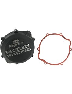 Tampa de embreagem Boyesen Factory Racing preto CC-06XB