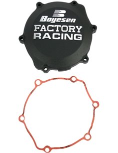 Couvercle d'embrayage FACTORY RACING aluminium noir CC-30B