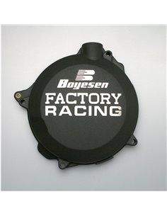 Couvercle d'embrayage FACTORY RACING aluminium noir CC-42AB