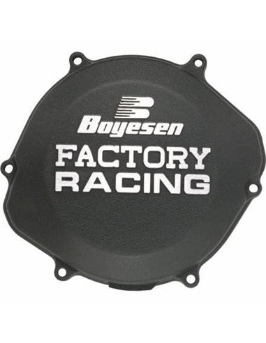 Tampa de embreagem Boyesen Factory Racing preto CC-42CB