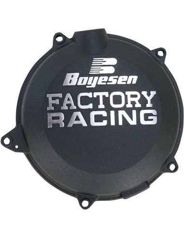 Couvercle d'embrayage FACTORY RACING Powder Coated noir CC-45B