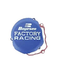Tapa d'encesa d'alumini Boyesen Factory Racing blau SC-33AL