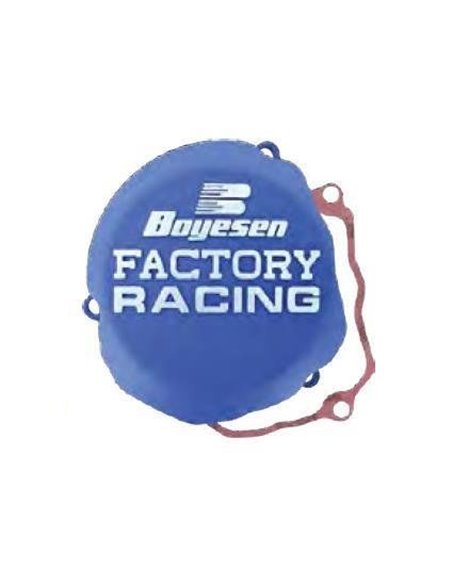 Bouchon d'allumage en aluminium Boyesen Factory Racing bleu SC-33AL