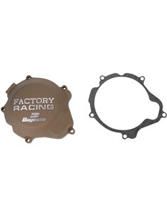 Tapa de encendido de aluminio Boyesen Factory Racing color magnesio SC-12M