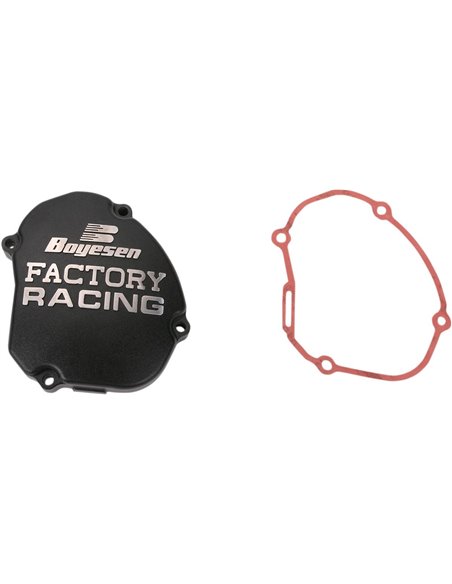 Tapa d'encesa d'alumini Boyesen Factory Racing negre SC-33AB