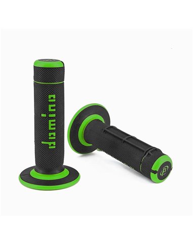Domino Double Compound Grips Black / Green