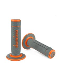 Diamond Domino Grips Grey / Orange
