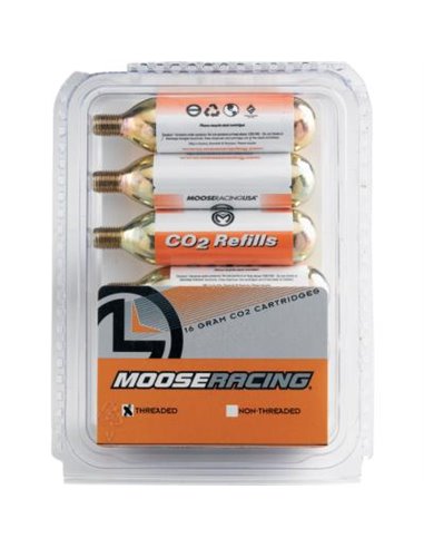 Moose Racing Recharge CO2 6 bouteilles