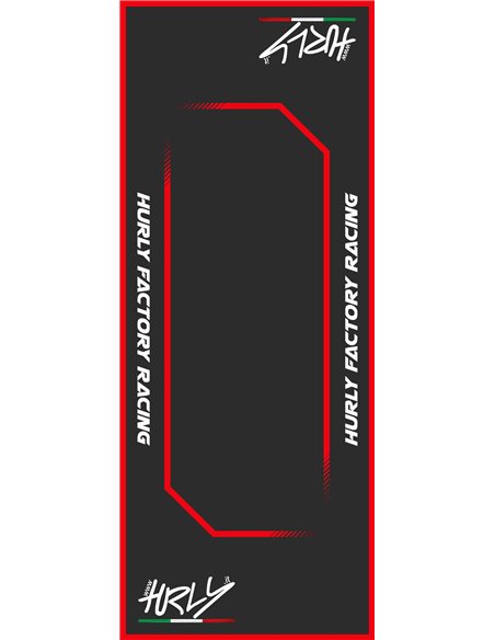 MAT HURLY 160X200 RED HURLY PARTS HC160200-RED