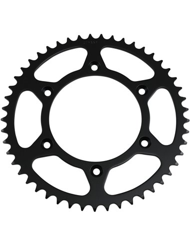 Corona de transmisión JT SPROCKETS JTR897.40ZBK 40 dientes 520 PITCH negro C49 HIGH CARBON acero JTR897.40ZBK