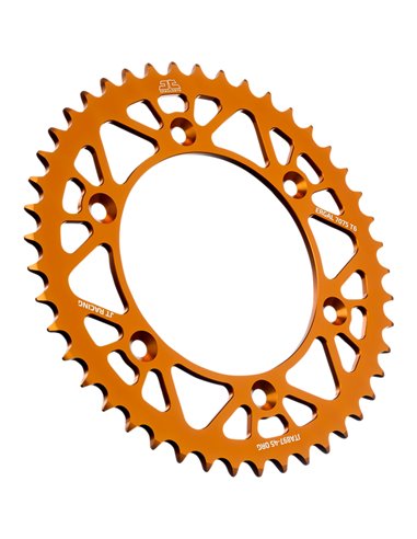 Cremalheira JT SPROCKETS RL 45 dentes HUS/KTM laranja JTA897.45ORG