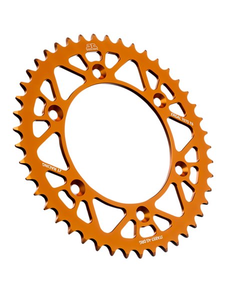 Corona de transmissió JT SPROCKETS RL 45 dents HUS/KTM taronja JTA897.45ORG